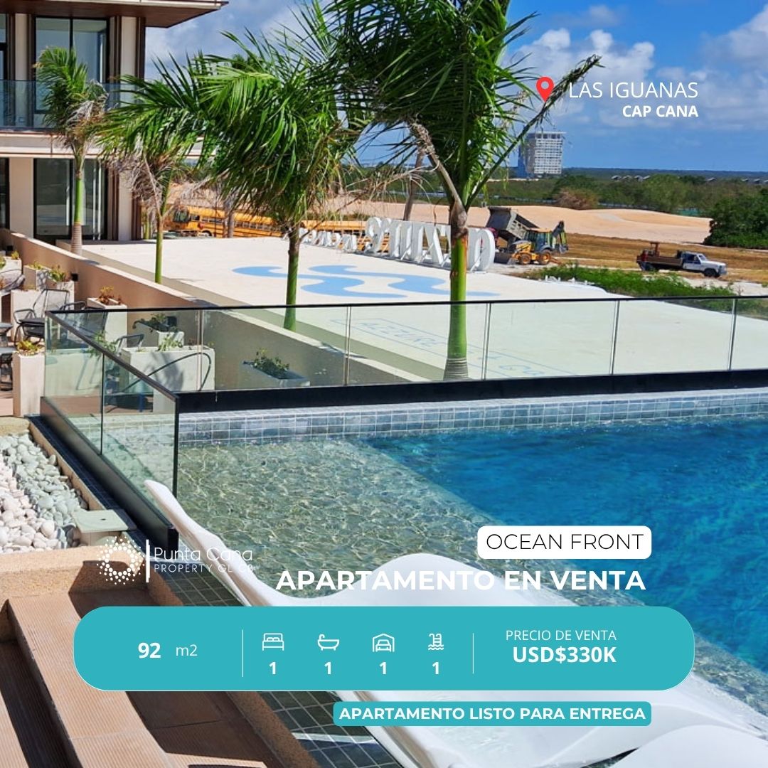 Apartamento en venta en cap cana a estrenar
